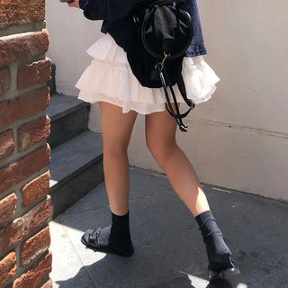 Mini Ruffle Skirts