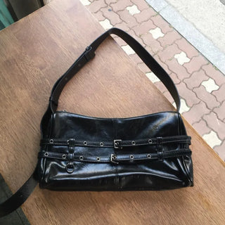 DOUBLE STRAP BAGUETTE BAG