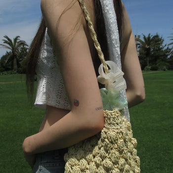 Fine Rattan Shoulder Bag (2 colors)