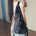 Flock Dot Keyring Backpack