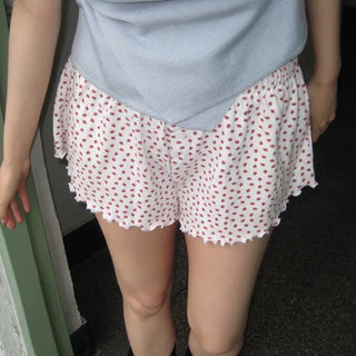 Berry Pajama Shorts