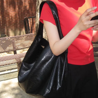 Soft Crack Shoulder Bag