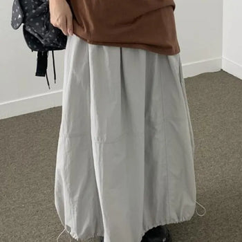 Puri string long skirt