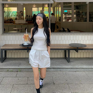 Waffle Cotton Sleeveless