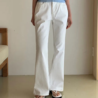 Delrin Cotton Basic Bootcut Denim Pants Jeans Pants