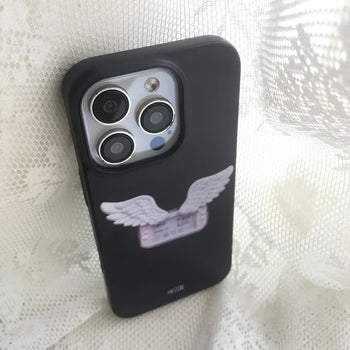 Angel Wings Game Console Hard iPhone Case