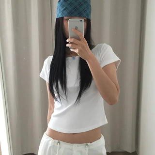 Boat neck short sleeves
