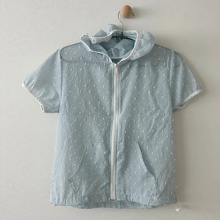 Sheer Pom-Pom Summer Anorak Jumper