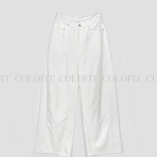 Summer Dart Ivory Pants