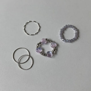 Brot Beads 5-Set Ring