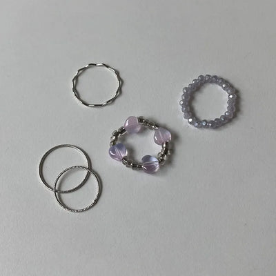 Brot Beads 5-Set Ring