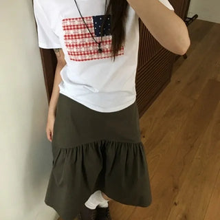 Vintage Lace Short Sleeve T-shirt