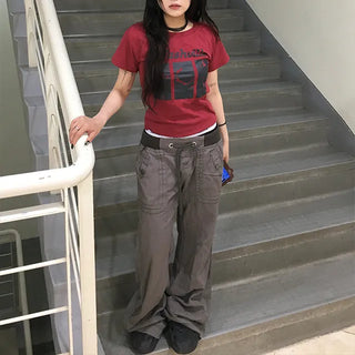 Camo Pocket String Band Pants
