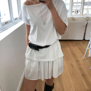 Boxy 0ff-Shouler Tee