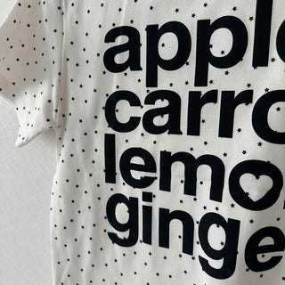 Fruit Rings Star Print Cotton Short Sleeve T-shirt