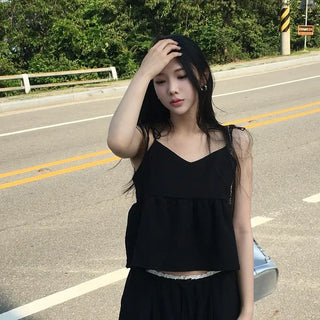 Flare Strap Sleeveless