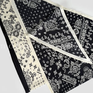 Paisley silk scarf