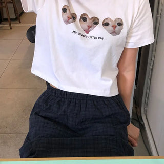Heart Cat Tee