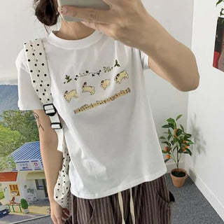 Melody Rabbit short-sleeve t-shirt