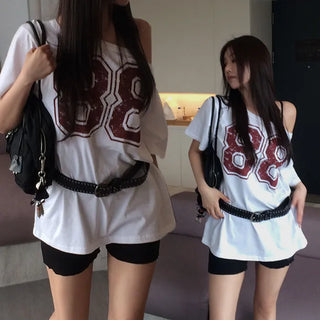 Jerian Print Off-Tshirt