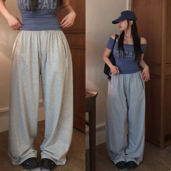 Girls' Kei banding wide pants