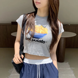 Potato Crop Short Sleeve T-shirt