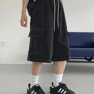 [UNISEX] Mute Stitch Pocket Shorts