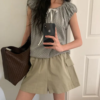 Cajun Elastic Cargo Shorts