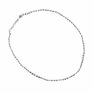Silver Ball Chain Necklace