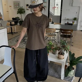 Lever Pintuck Rivet Nylon Pants / 5 Colors