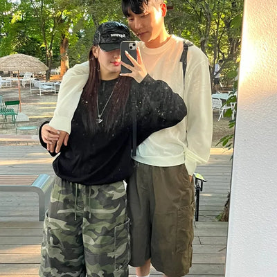 Unisex Ritz Linen Summer See-through Long Sleeve Knit