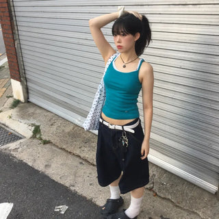 Daily Basic Sleeveless  /Summer Sleeveless/Teal Sleeveless/Daily
