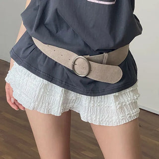 Kitten Suede Wide Belt
