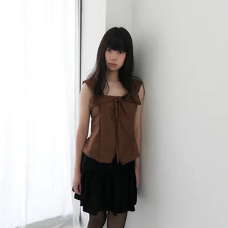 ribbon blouse