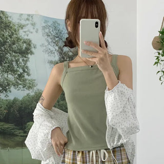 Hara ribbed sleeveless top