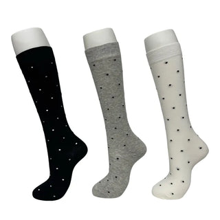 dot knee socks
