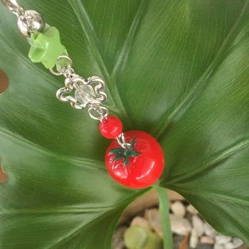 Pepin Tomato Fork Keyring