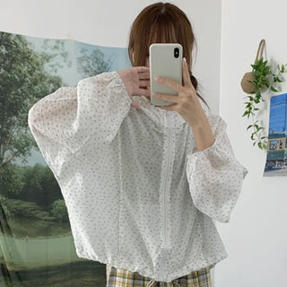 (Sal-anta Item/Rainy Season Look) Helen Small Petal Summer Windbreaker
