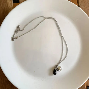 Two-ball Necklace