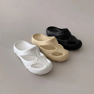 ◈Up to XXL◈Until Autumn◈Unique Mules Slippers Couple Slides Clogs Four-Season Shoes Waterproof Items Flip-flops Rain Shoes