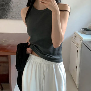 Upf Basic Sleeveless Top