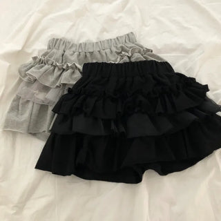 French tiered skirt