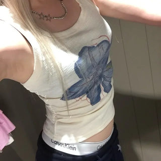 Water Flower Sleeveless