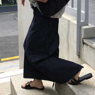 Gather Denim Skirts