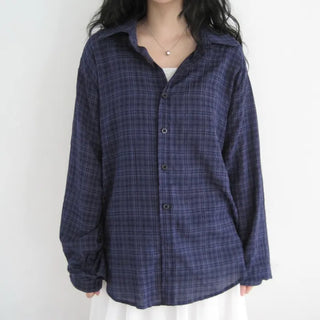 Tove Oversized Check Shirt