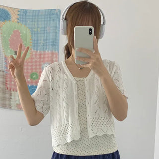 Aro Punching Summer Cardigan