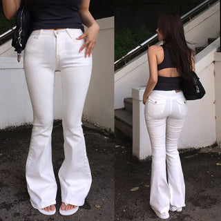 Byf High-Fit Bootcut Pants [Direct Elastic Waist]