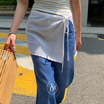 Shift Layered Wrap Knit