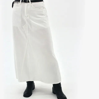 Summer Cotton Long Skirt