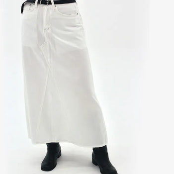Summer Cotton Long Skirt